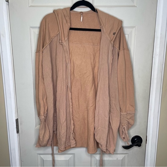 Free People Get Yer Gauze Cardigan Sz M - Picture 7 of 15